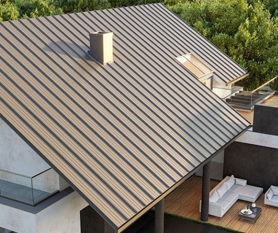 Telha Kingspan KS Trapezoidal alumínio detalhe 2 – MG Coberminas
